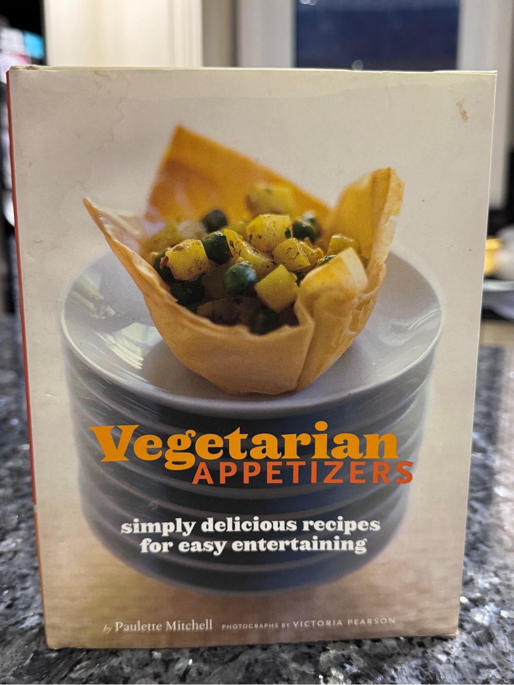✨ Vegetarian Appetizers by Paulette Mitchell - Hard Cover✨